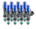 1400cc (160 lbs/hr at OE 58 PSI fuel pressure) FIC Fuel Injector Clinic Injector Set for Dodge 5.2L (2000-2001), 5.9L (2000-2003), 4.7L (2002-2007), 6.4L (2014 - present) (High-Z)(IS155-1400H)