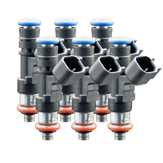 Six Cylinder 1400cc Custom Injector Set (isc-1400h-6)