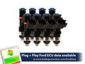 1400cc (140 lbs/hr at 43.5 PSI fuel pressure) FIC Fuel Injector Clinic Injector Set for Ford Shelby GT500 (2007-2014) / Ford GT40 (2005-2006)(High-Z) (is404-1400h)