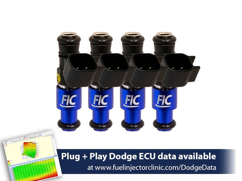 1440cc FIC Dodge SRT-4 Fuel Injector Clinic Injector Set (High-Z) (is151-1440h)