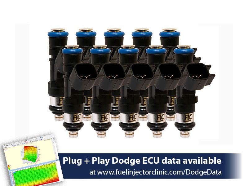 775cc FIC Fuel Injector Clinic Injector Set for Dodge Viper ZB2 ('08-'10) VX1 ('13-'17) (is158-0775h)