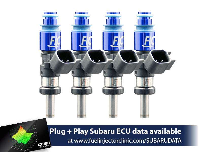1440cc FIC Subaru WRX('02-'14)/STi ('07+) Fuel Injector Clinic Injector Set (High-Z) (is175-1440h)