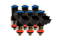 540cc (60 lbs/hr at OE 58 PSI fuel pressure) FIC Fuel Injector Clinic Injector Set for Jeep 3.6L V6 engines (High-Z) (is232-0540h)
