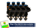 1000cc (100 lbs/hr at OE 58 PSI fuel pressure) FIC Fuel  Injector Clinic Injector Set for 4.8/5.3/6.0 Truck Motors ('99-'06) (High-Z) (is304-1000h)