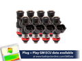 2150cc (240 lbs/hr at OE 58 PSI fuel pressure) FIC Fuel Injector Clinic Injector Set for 6.2 Truck Motors ('09-'13) Injector Sets (High-Z) (is306-2150h)