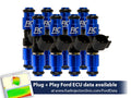 1650cc (160 lbs/hr at 43.5 PSI fuel pressure) FIC Fuel  Injector Clinic Injector Set for Ford Raptor (2010-2014) Injector Sets (is408-1650h)