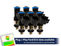 0660cc (63lbs/hr at 43.5 PSI fuel pressure) FIC Fuel  Injector Clinic Injector Set for Ford Mustang V6 (2011-2017) (is461-0660h-sp)