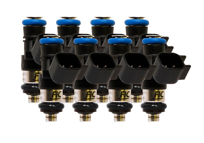 Eight Cylinder 540cc Custom Injector Set (38mm height only) (isc-0540h-8)