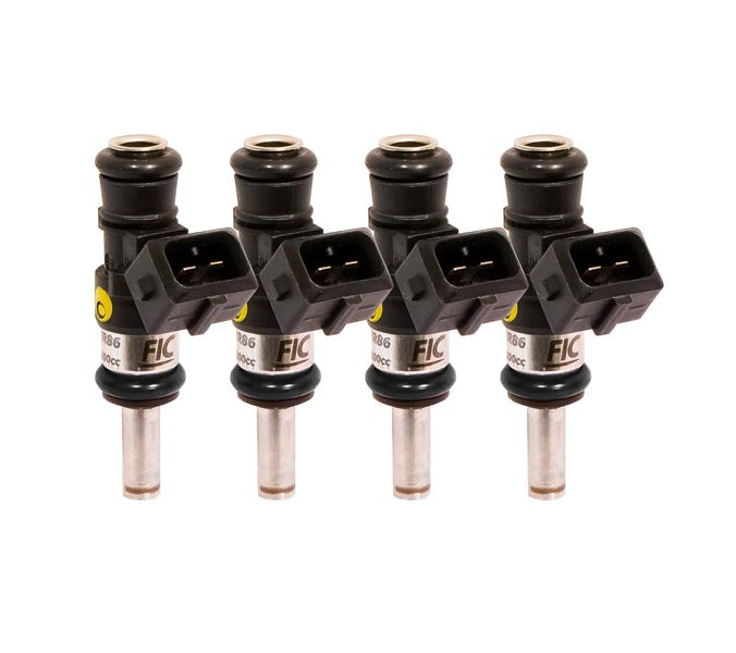 Four Cylinder 1200cc Custom Injector Set (isc-1200h-4)