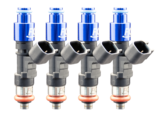 Four Cylinder 525cc Custom Injector Set (isc-0525h-4)