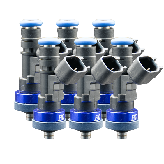 Six Cylinder 525cc Custom Injector Set (isc-0525h-6)