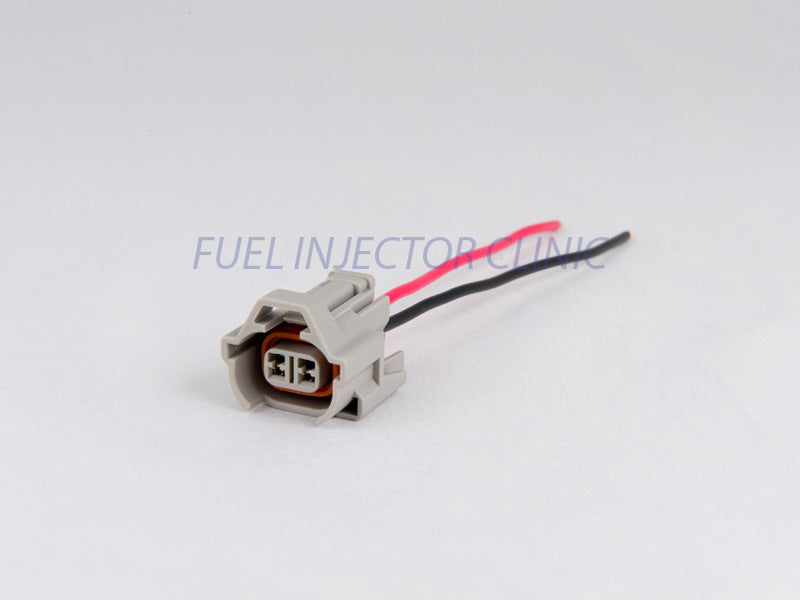Set of 8 Denso injector connectors with pigtails (pgt-den8)