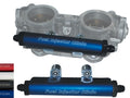 Subaru STi ('04 -'06) OR  Legacy GT ('05-'06) Top Feed Conversion Fuel Rails With -8 Inlet & -6 Return Fittings (rl-sti-8-6)