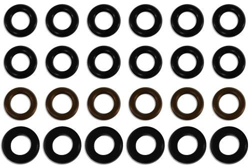 Seal kit for Fuel Injector Clinic  Toyota Tacoma top feed style injectors (slk-141)