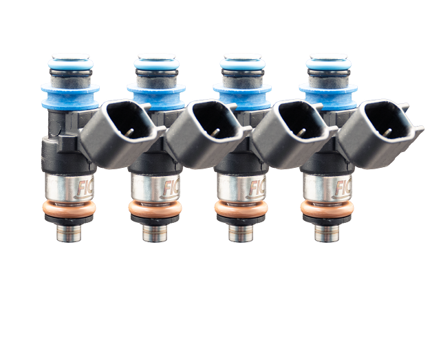 Four Cylinder 1000cc SHORT Custom Injector Set (isc-1000h-short-4)
