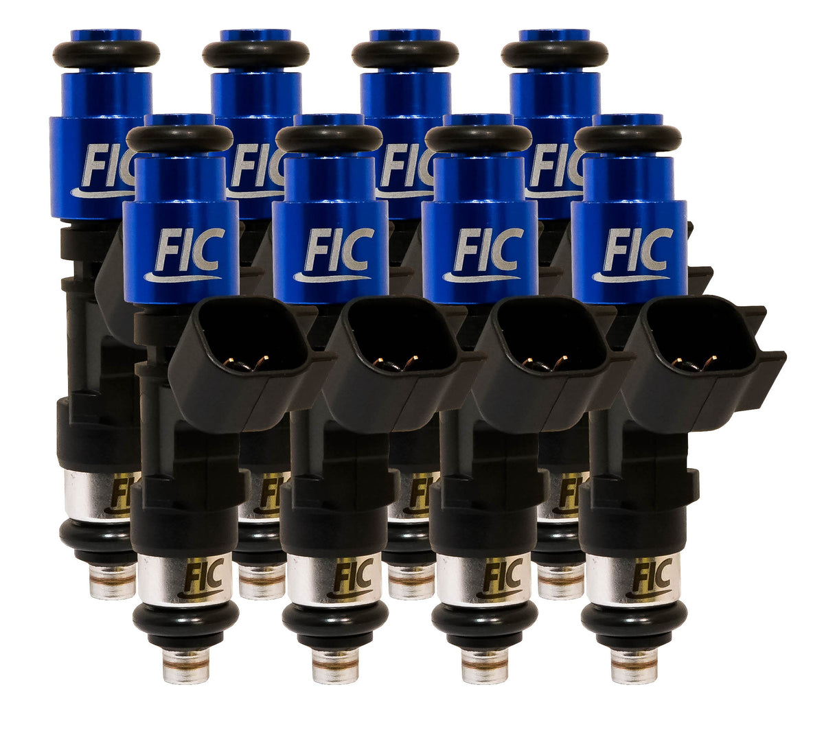 445cc (50 lbs/hr at OE 58 PSI fuel pressure) FIC Fuel Injector Clinic Injector Set for Dodge 5.2L/5.9L (1994-1998) (High-Z)(IS155-0445H)