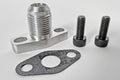 Full-Race Billet Medium GT Oil Drain Flange - 10AN