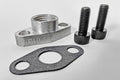 Full-Race Billet Medium GT Oil Drain Flange (1/2" NPT)