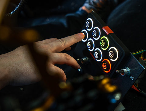 FuelTech SwitchPanel-8 Mini Racing Switch Panel official product photo