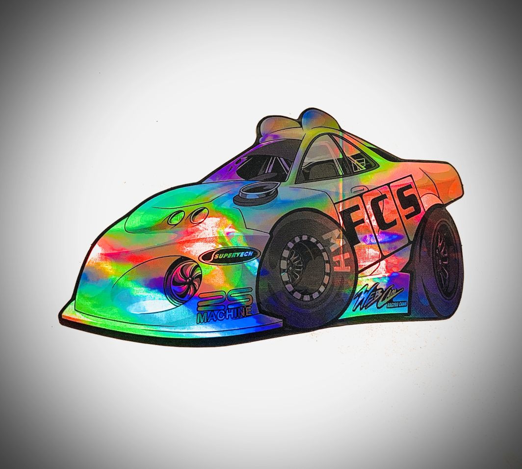 FCS Race Ghostrider Holographic Decal