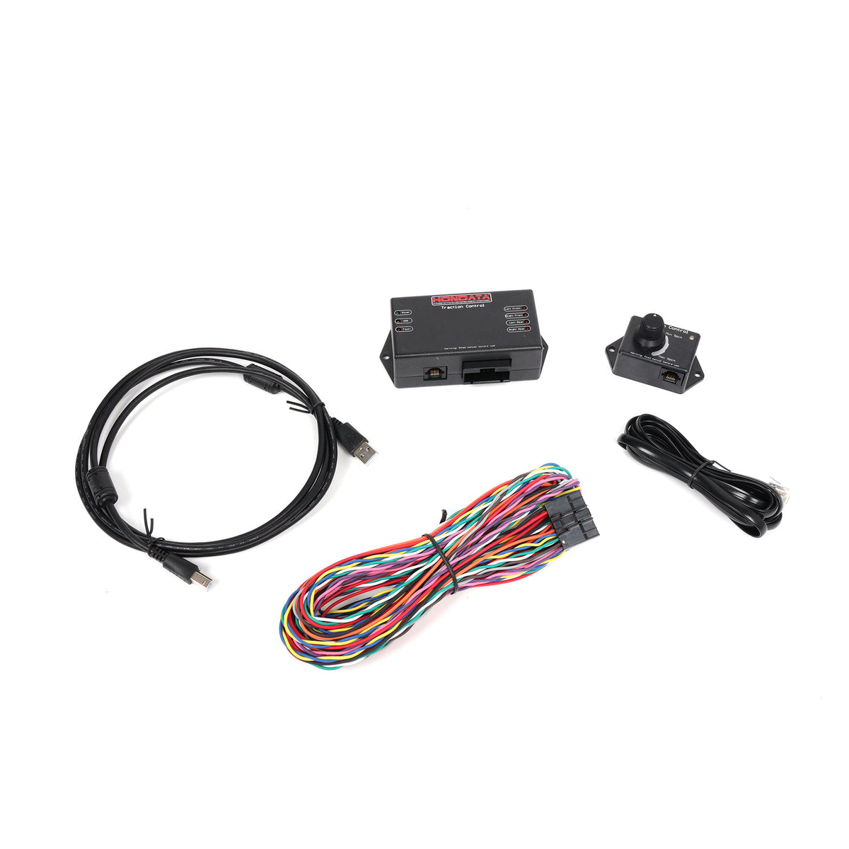 Hondata traction control system module, driver slip knob, and harness kit