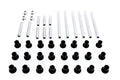 Precision Works ATV HDPE A Arm Bushing Kit for Polaris RZR 800 / 800 S / 800 4