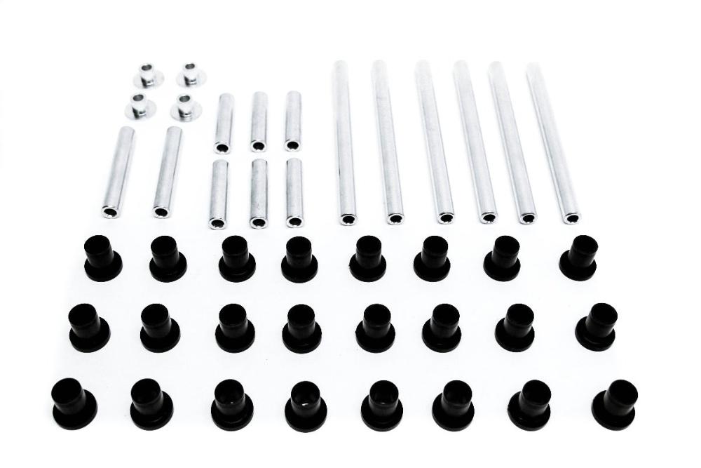 Precision Works ATV HDPE A Arm Bushing Kit for Polaris RZR 800 / 800 S / 800 4