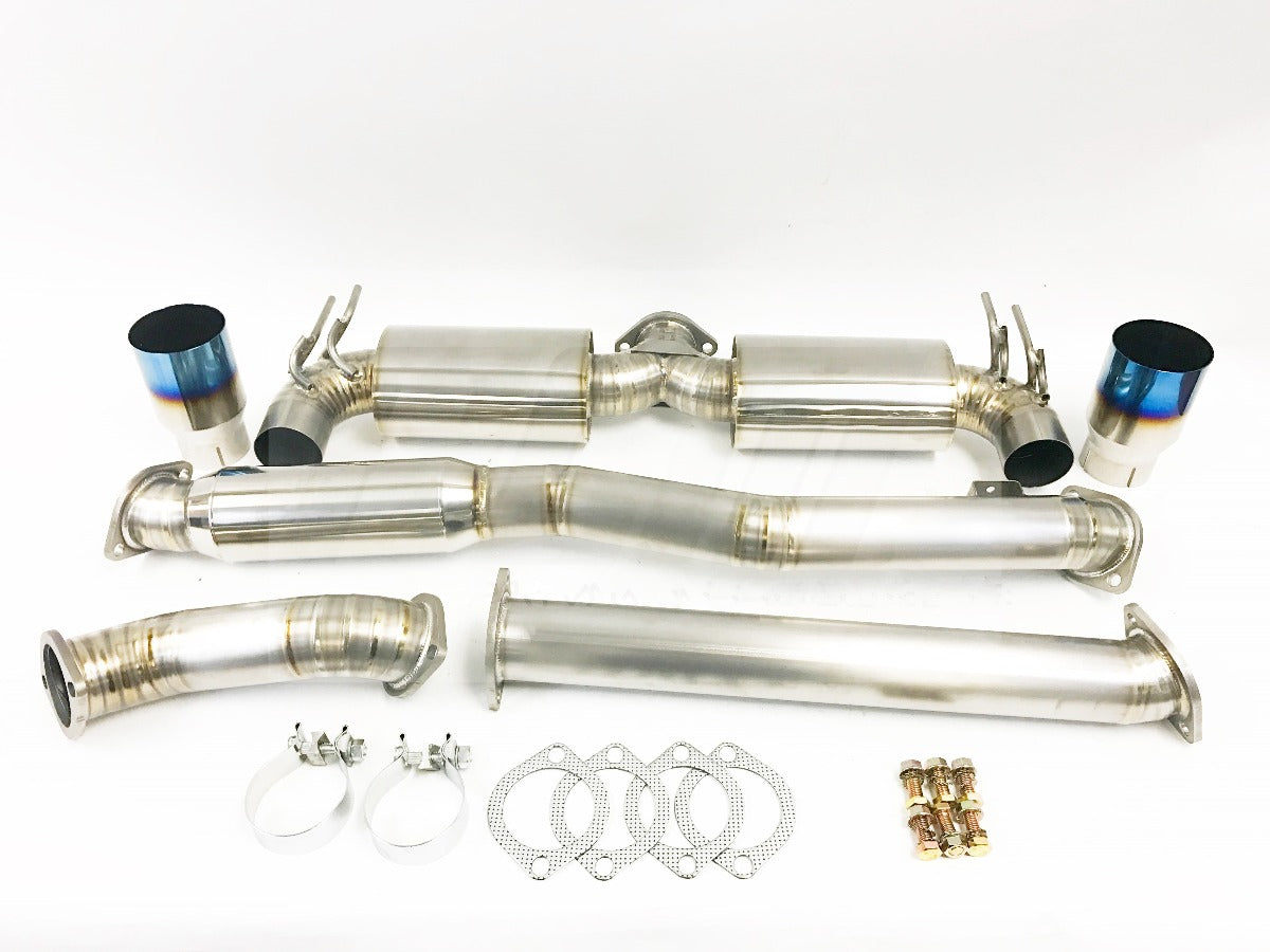 PLM Power Driven Titanium Exhaust - Evo X 08-15 V2 Mitsubishi Lancer Evolution X