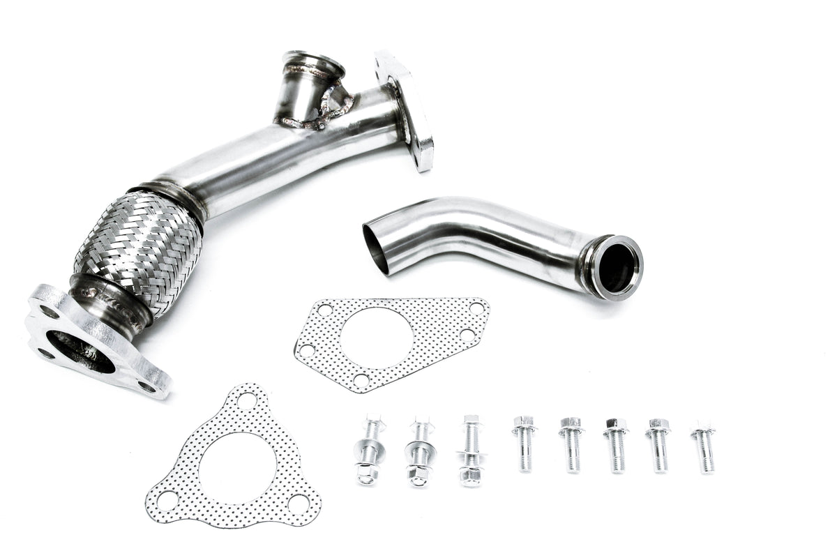 PLM Power Driven Subaru EWG 3-Bolt Up Pipe & Dump Tube 38mm