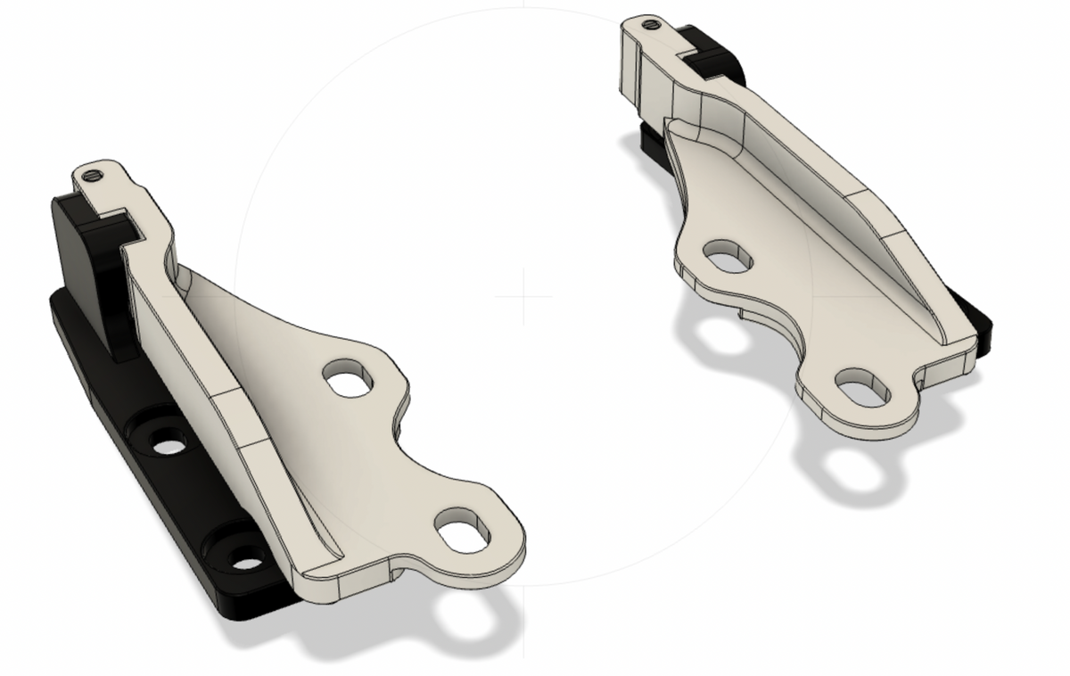Precision Works Quick Release Hood Hinges - Honda S2000