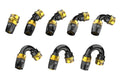 GReddy PRO/SPEC -08 Quick-Release Swivel Hose Ends - Black / Gold