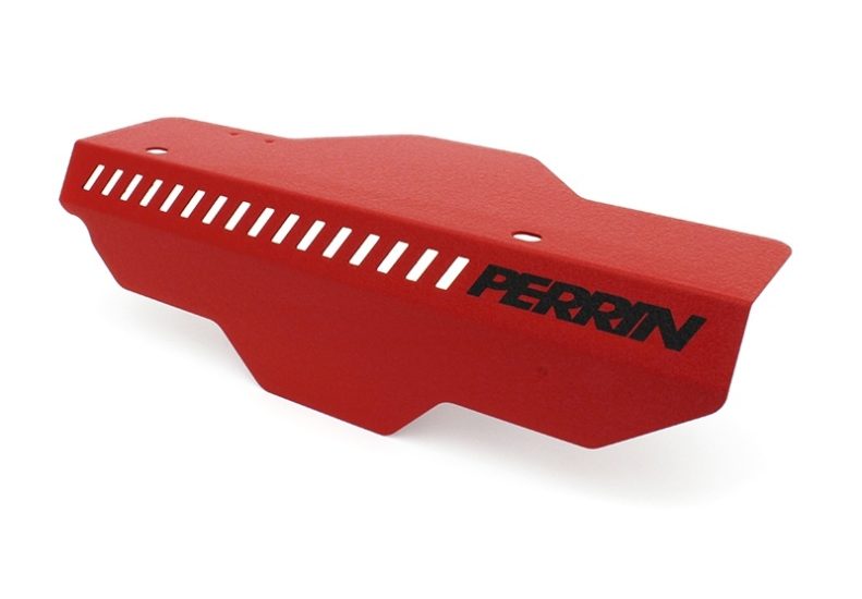 PERRIN red pulley cover for WRX and STI