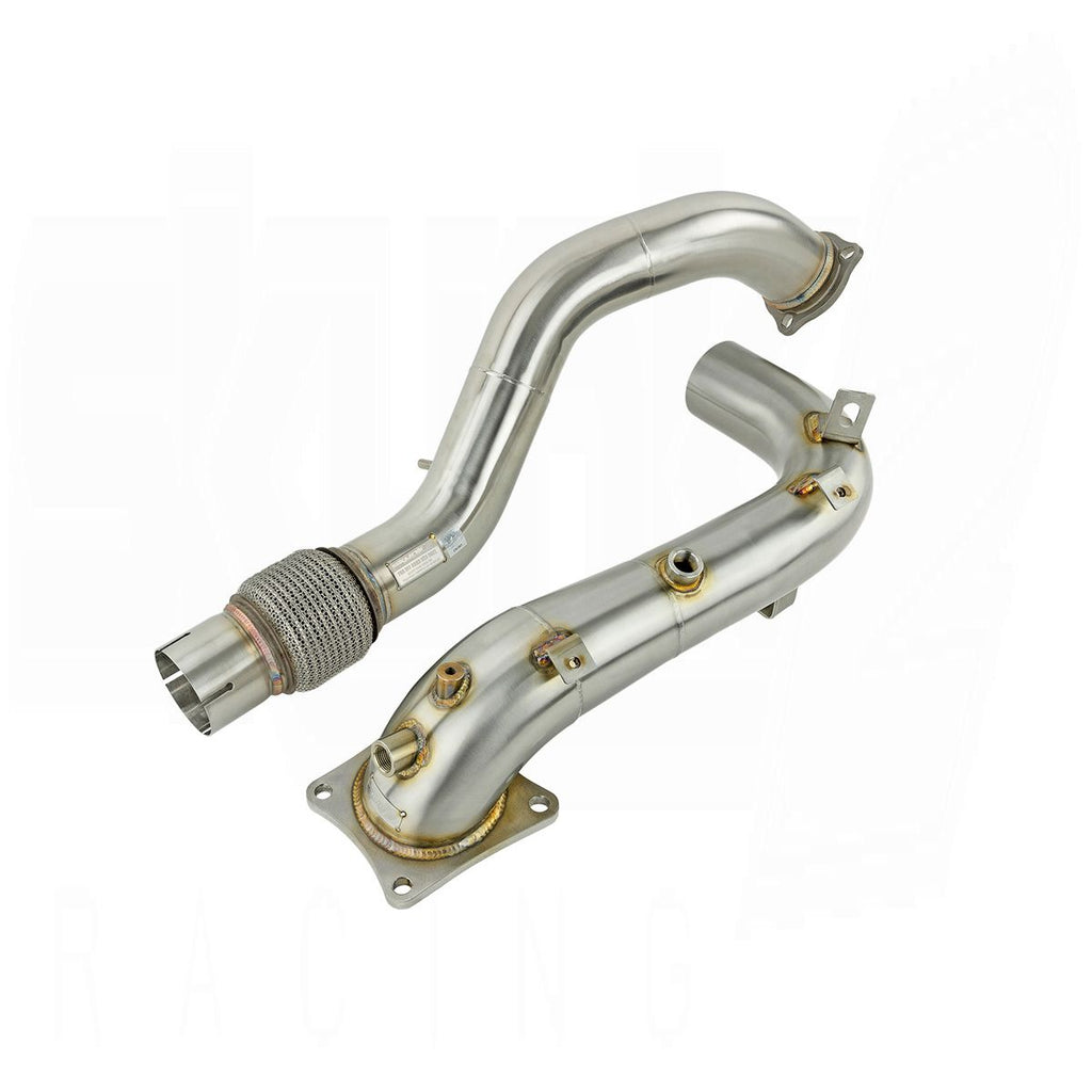 Alpha Downpipe 76mm - 2018-2021 Honda Civic Type R