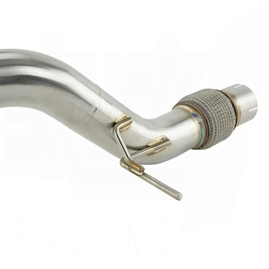 Alpha Downpipe 76mm - 2018-2021 Honda Civic Type R