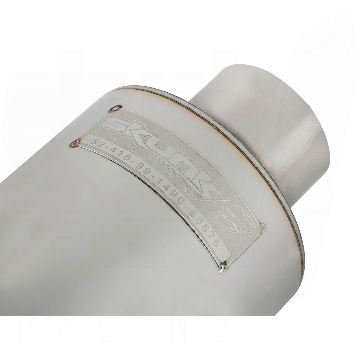 Universal Muffler - 3.00" Inlet x 4.50" Outlet
