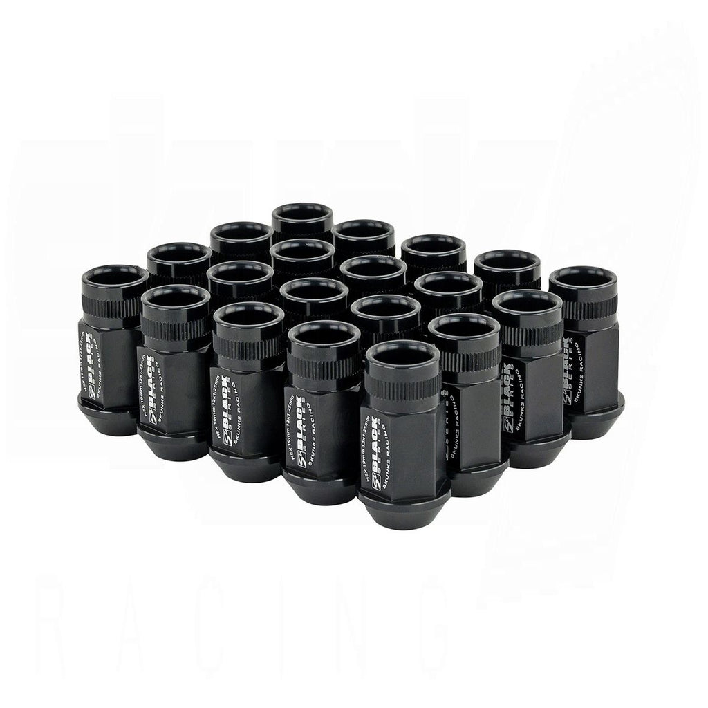 Lug Nut Set - 20-pc Black (M12x1.25)