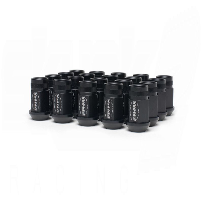 Lug Nut Set - 16-pc Black (M12 x 1.50)