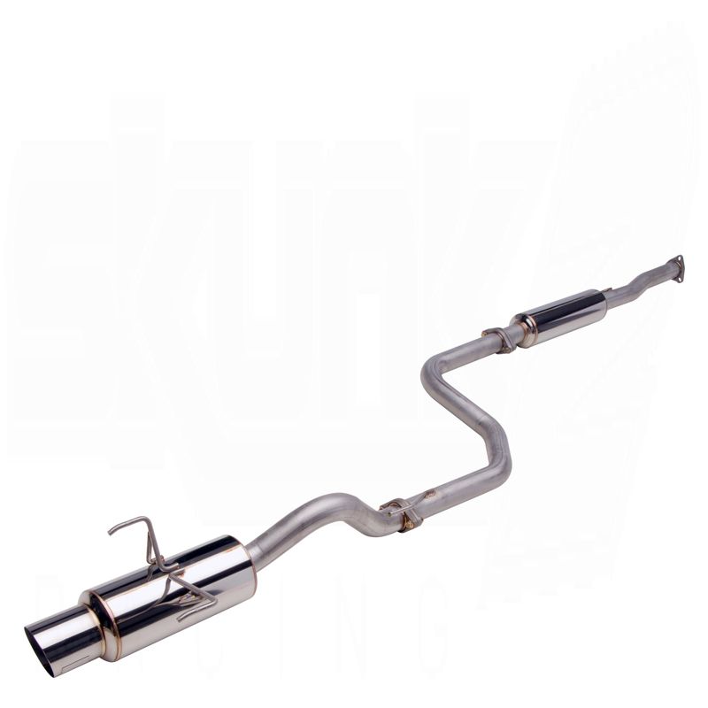 Mega Power Cat-Back Exhaust - 1996-2000 Honda Civic CX/DX Hatchback