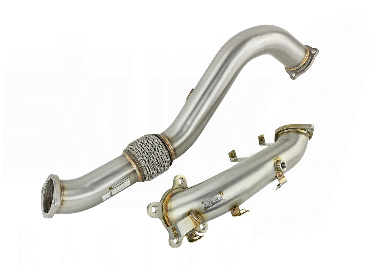 Alpha Downpipe 76mm - 2016-2021 Honda Civic 1.5T