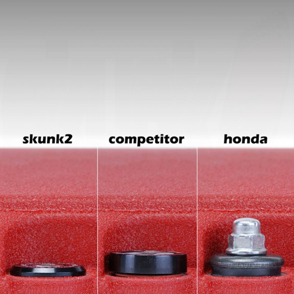 Low-Profile Valve Cover Hardware - B VTEC - Black