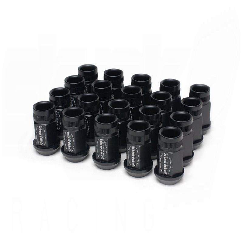 Lug Nut Set - 16-pc Black (M12 x 1.50)