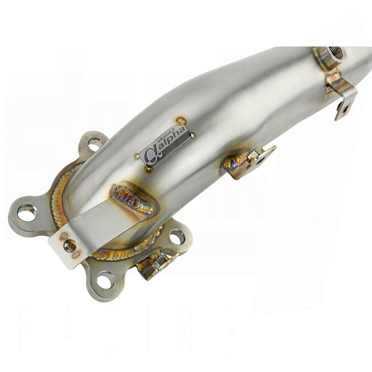 Alpha Downpipe 76mm - 2016-2021 Honda Civic 1.5T