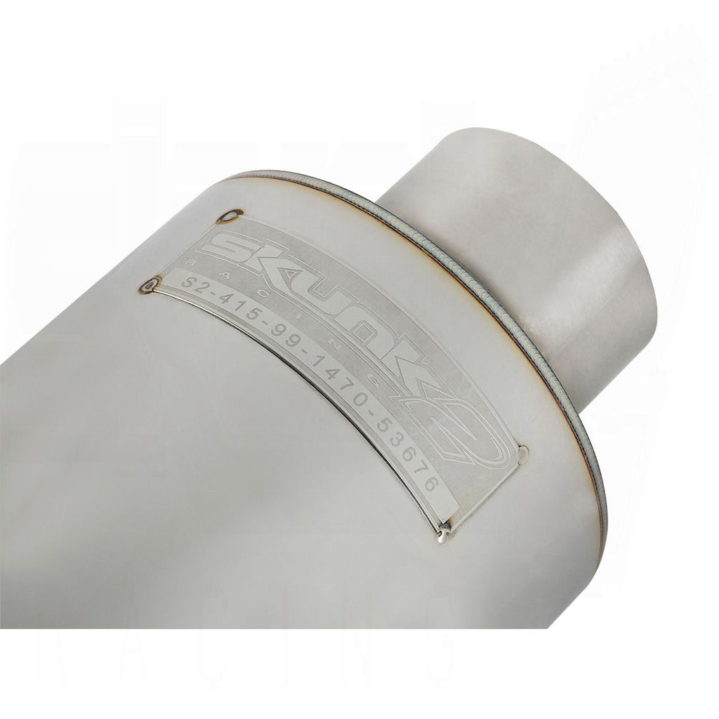 Universal Muffler Outlet 2.25" Inlet x 4.00"
