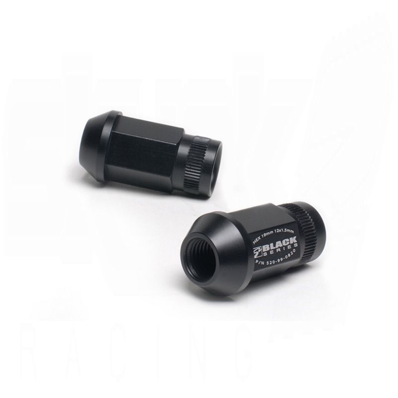 Lug Nut Set - 16-pc Black (M12 x 1.50)