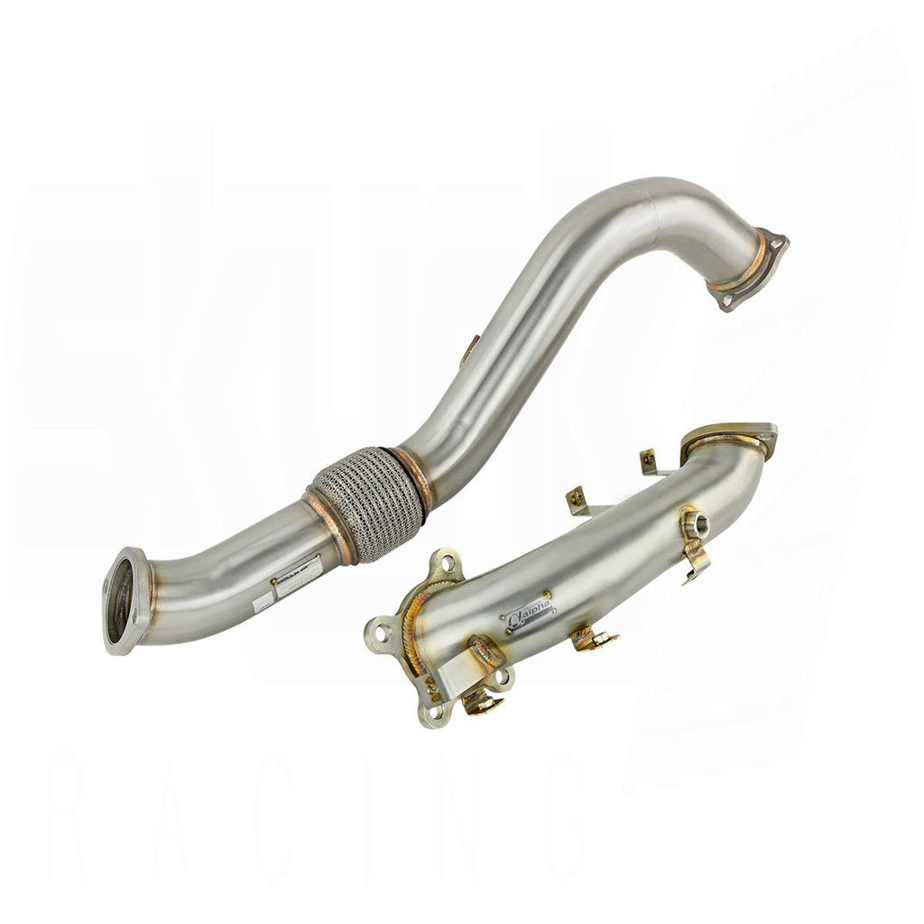 Alpha Downpipe 76mm - 2016-2021 Honda Civic 1.5T