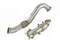 Alpha Downpipe w/ Catalytic Converter 76mm - 2016-2021 Honda Civic 1.5T
