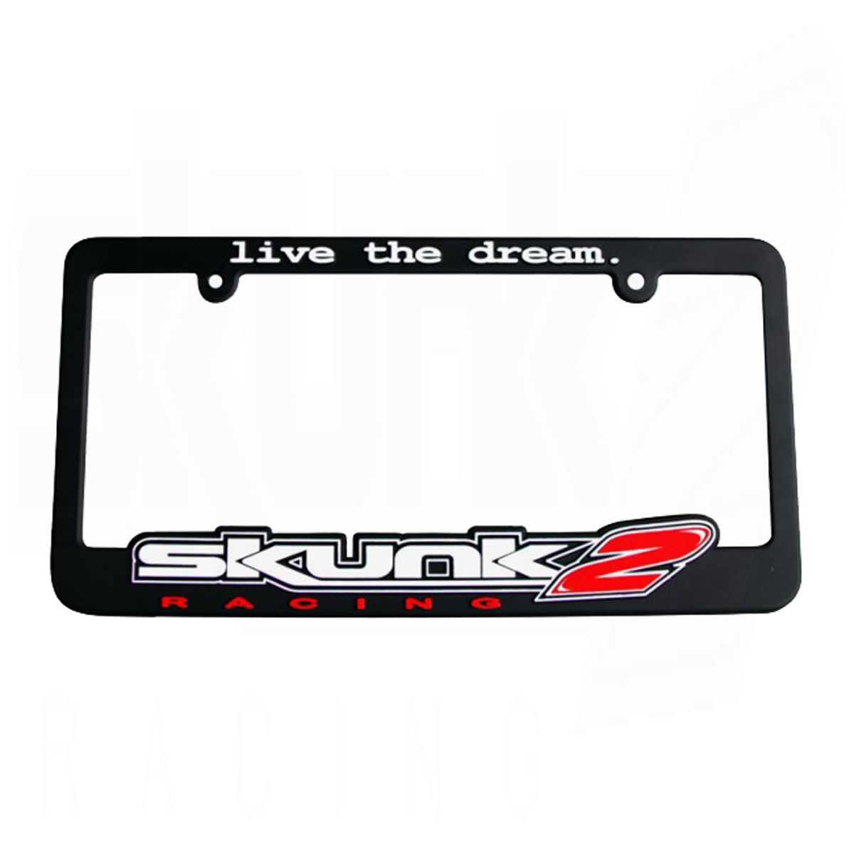 License Plate Frame - Live The Dream