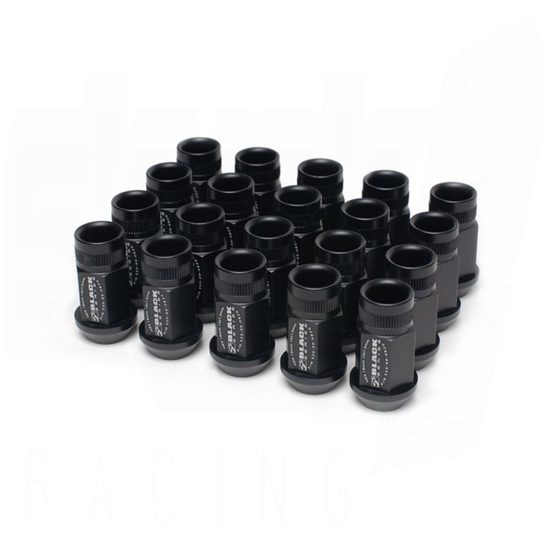 Lug Nut Set - 20-pc Black (M12 x 1.50)