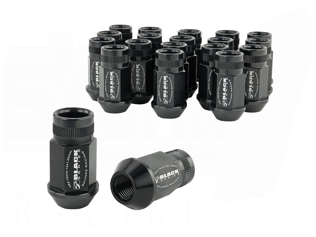 Lug Nut Set - 20-pc Black (M12x1.25)