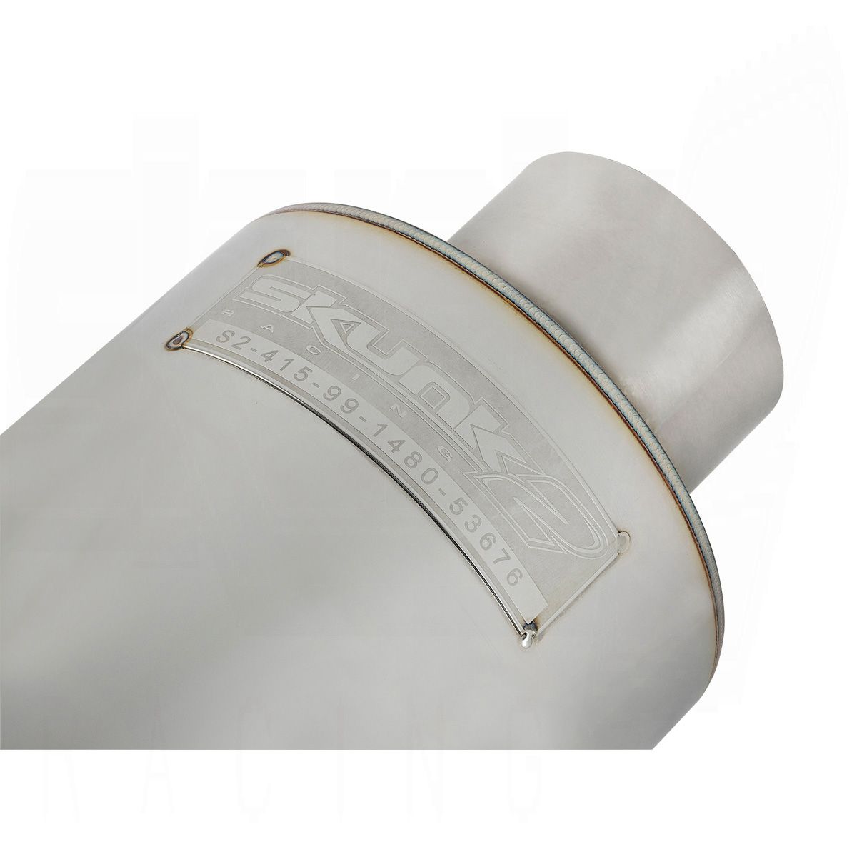 Universal Muffler - 3.00" Inlet x 4.00" Outlet